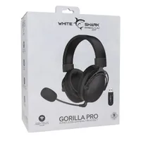 White Shark WGH-2443B Gorilla Pro vezeték nélküli fekete gamer fejhallgató #9