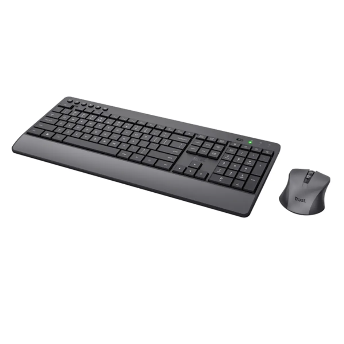 Trust Trezo Comfort HUN fekete vezeték nélküli billentyűzet + egér #2