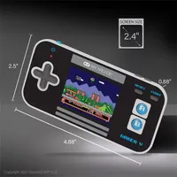 My Arcade DGUN-3919 Gamer V Classic 220in1 fekete-kék hordozható kézikonzol #4