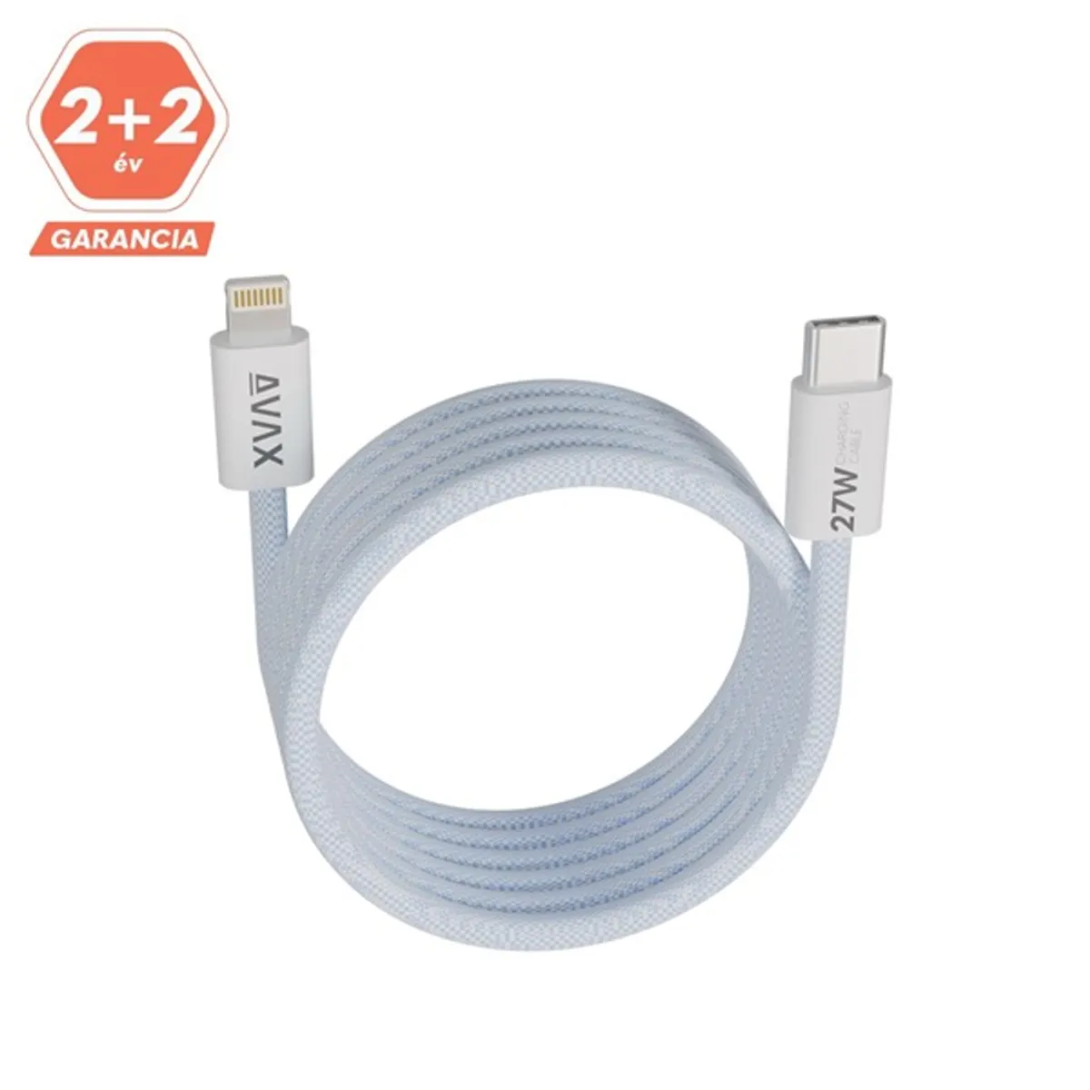 AVAX CB611LB MAGNETY 27W 1m USB-C - Lightning adat- és töltőkábel #3