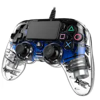 Nacon 2804957 Compact PS4 vezetékes átlátszó-halványkék kontroller