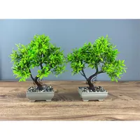 IRIS E5723 dekoráció művirággal cserépben 18x24cm #1