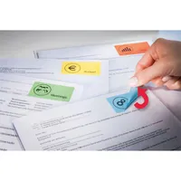 Avery L6040-20 45,7x21,2mm visszaszedhető 960db-os zöld etikett #7