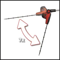 Einhell 3410585 PXC GC-HH 18/45 Li T-Solo akku és töltő nélkül akkumulátoros magassági sövényvágó #5