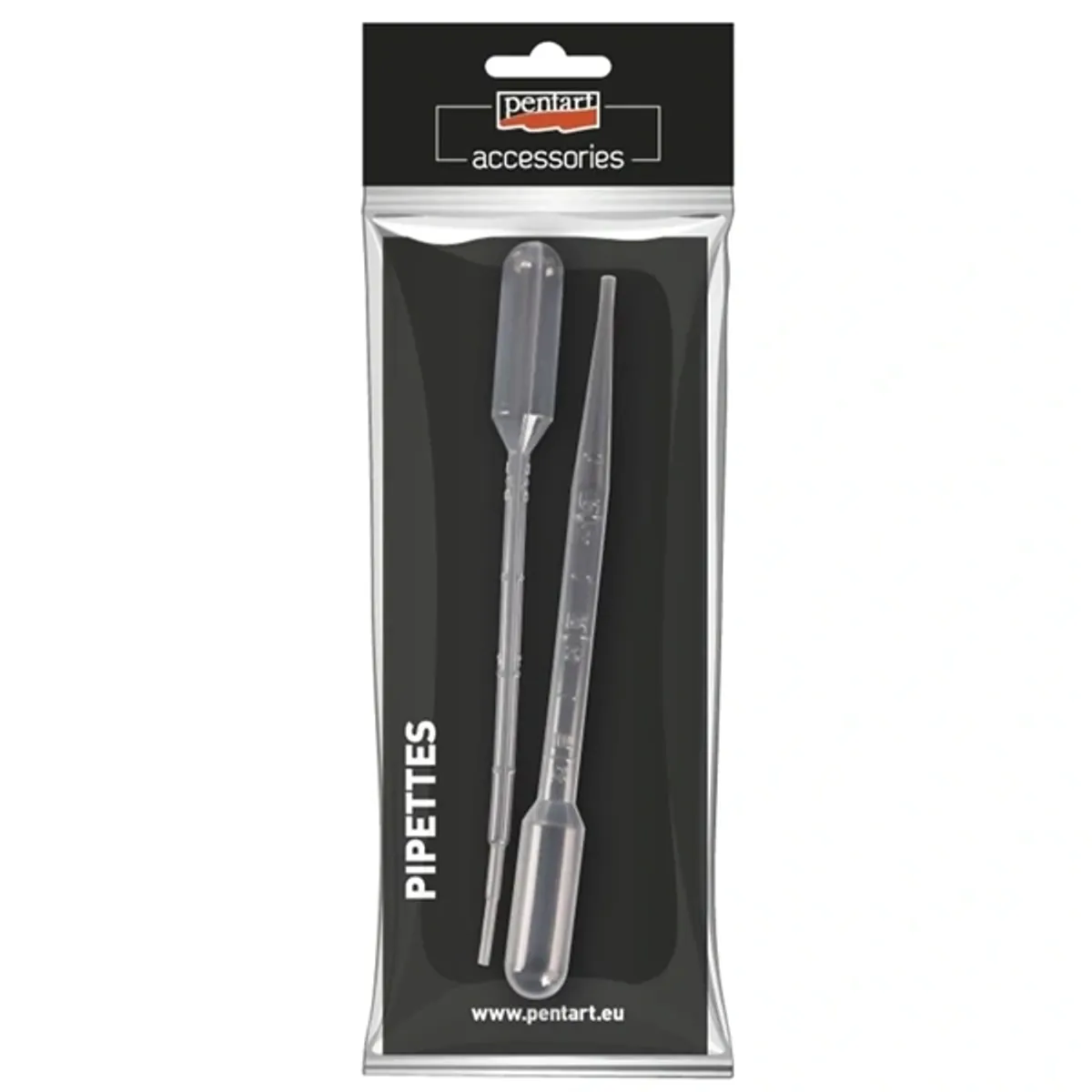 Pentart 2 db-os műanyag pipetta #1