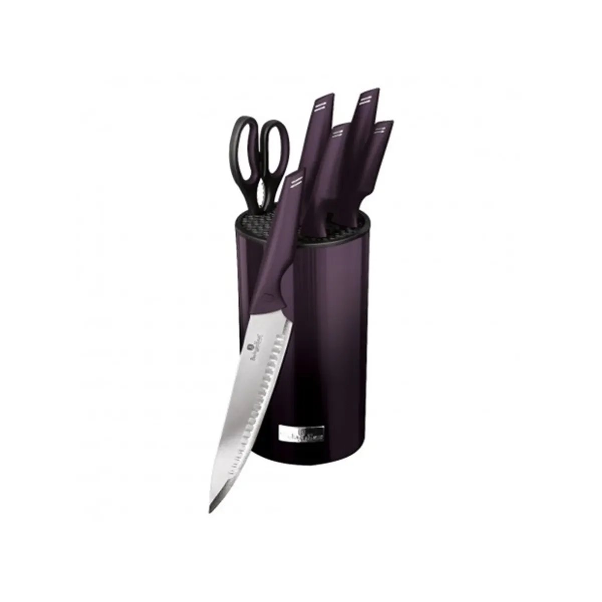Berlinger Haus BH/2798 rozsdamentes acél állvánnyal, lila 7 részes késkészlet #1