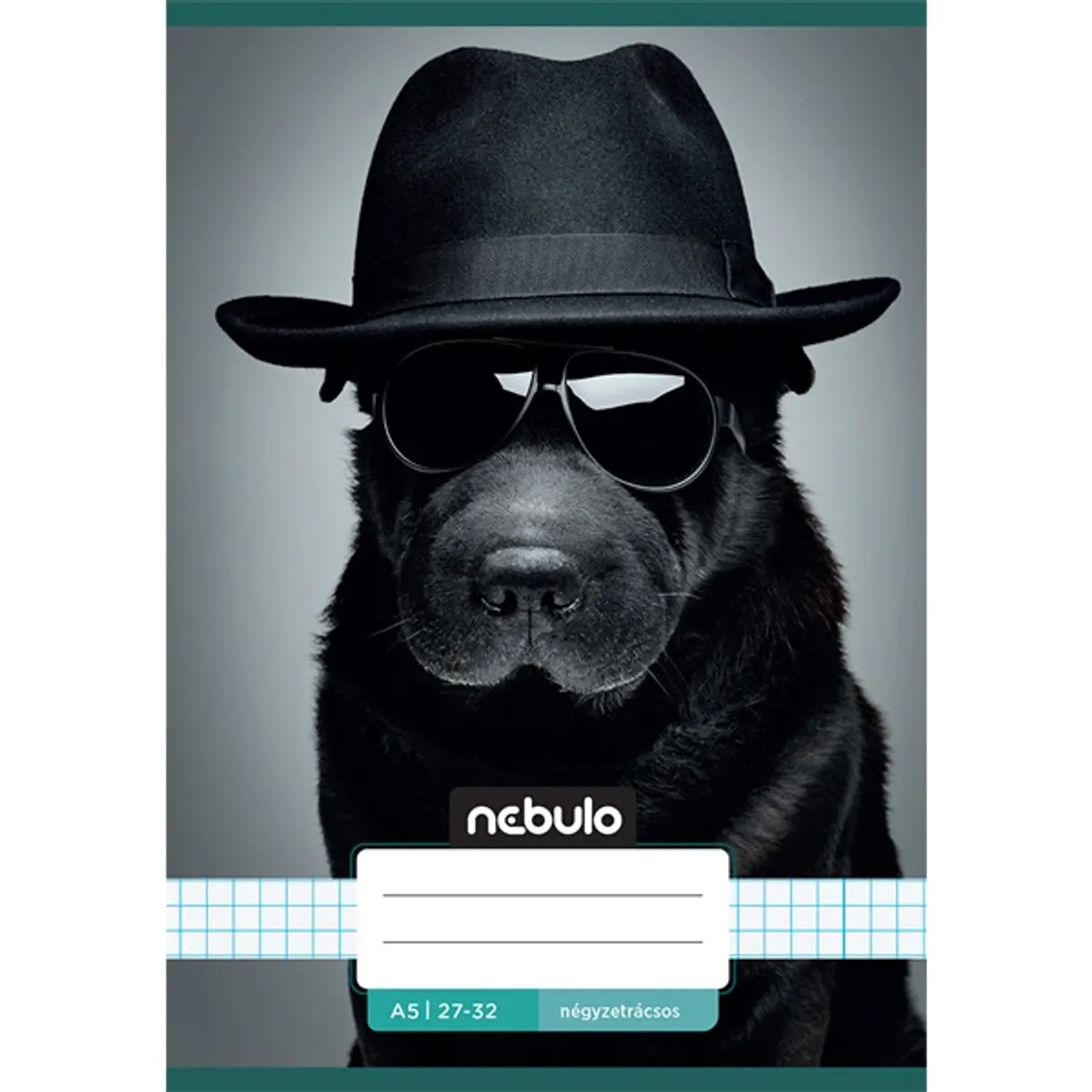 Nebulo Vagány minták II A5 27-32 tűzött kockás füzet #3