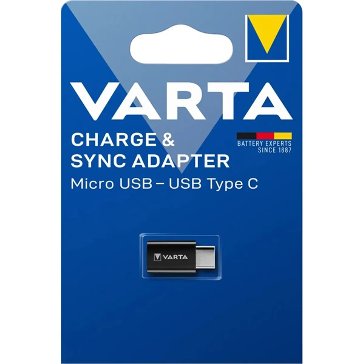 Varta 57945101401 microUSB - Type C fekete adapter #5