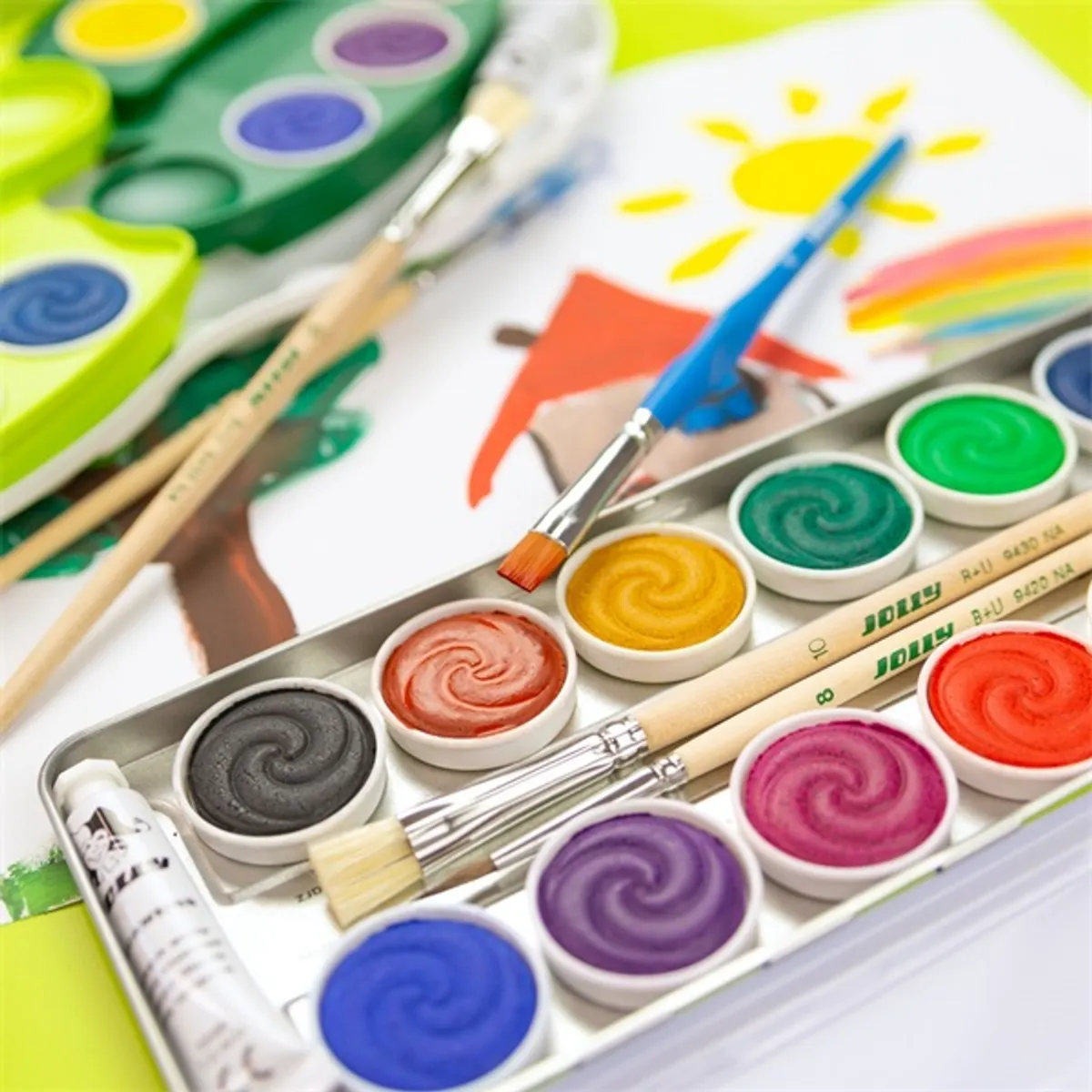 Jolly Supertabs 12 darabos vízfesték készlet #5