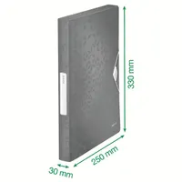 Leitz WOW JUMBO A4 pp piros gumis mappa #4