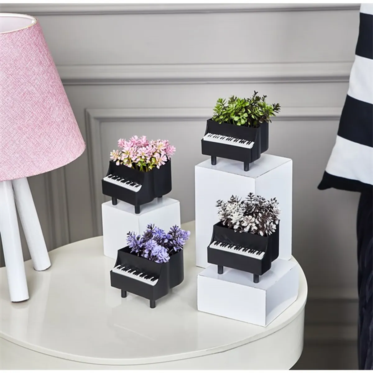 IRIS E5714 ZONGORA dekoráció művirággal 8x9cm #1