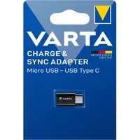 Varta 57945101401 microUSB - Type C fekete adapter #5