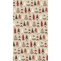 IRIS Karácsonyi tekercses KRAFT csomagolópapír,  200x70cm, különböző mintákkal, 60g/m2 #2