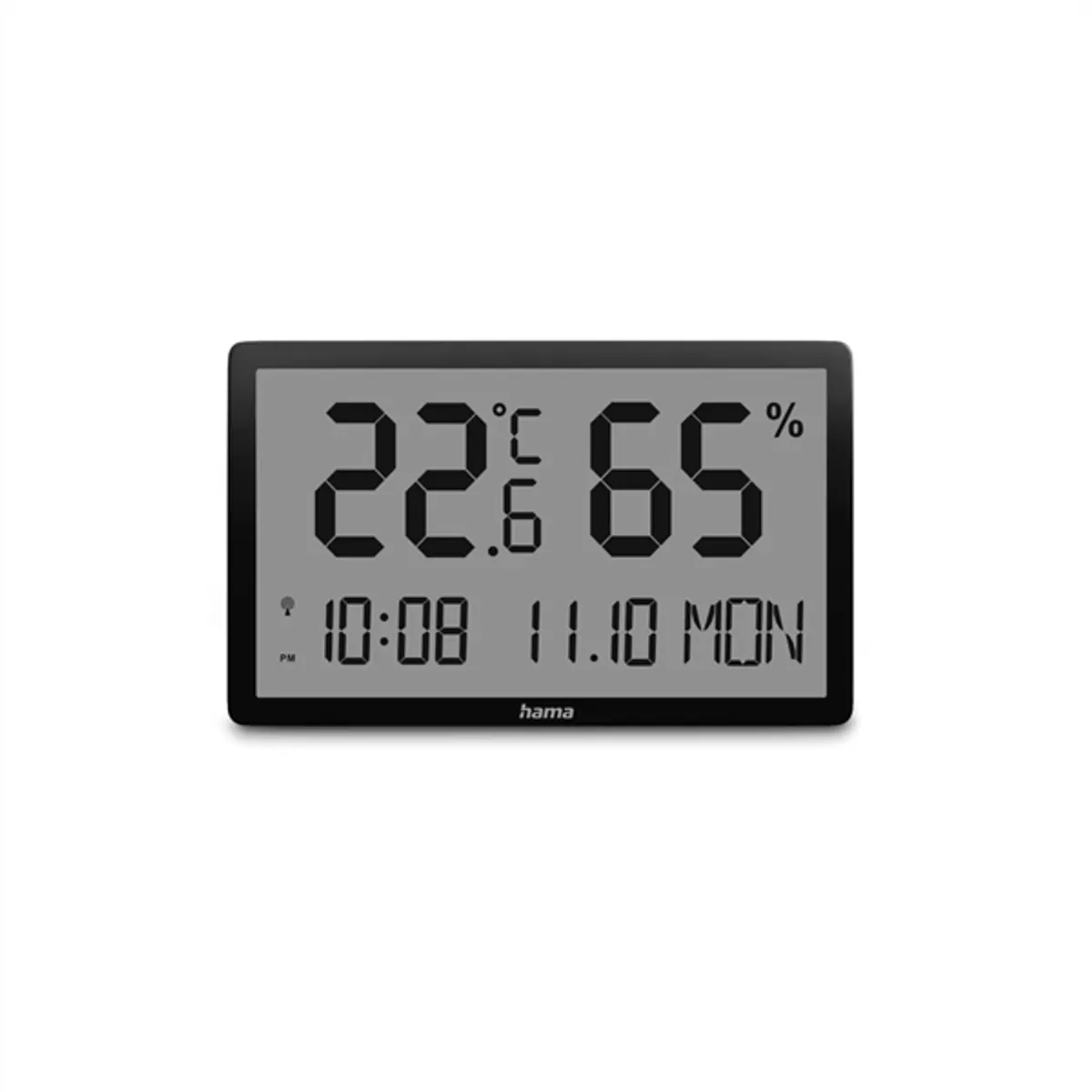 Hama 00222232 LOMBOK fekete hőmérséklet és páratartalom mérő #2