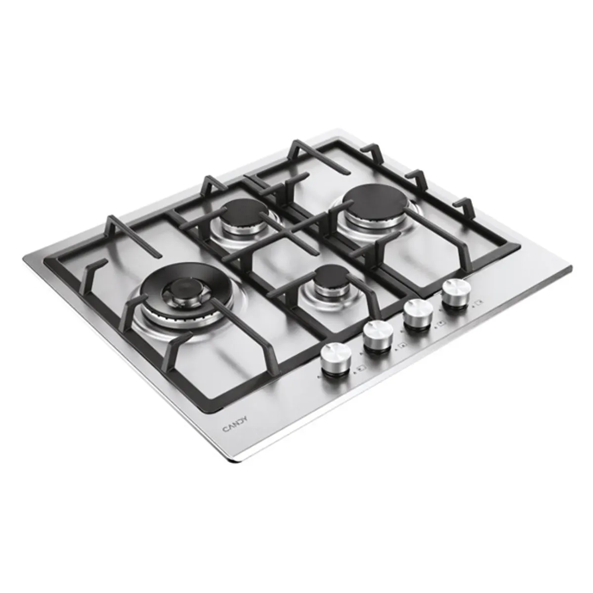 Candy CHG6D4WTX inox, beépíthető, gáz, főzőzóna:4, főzőlap #4