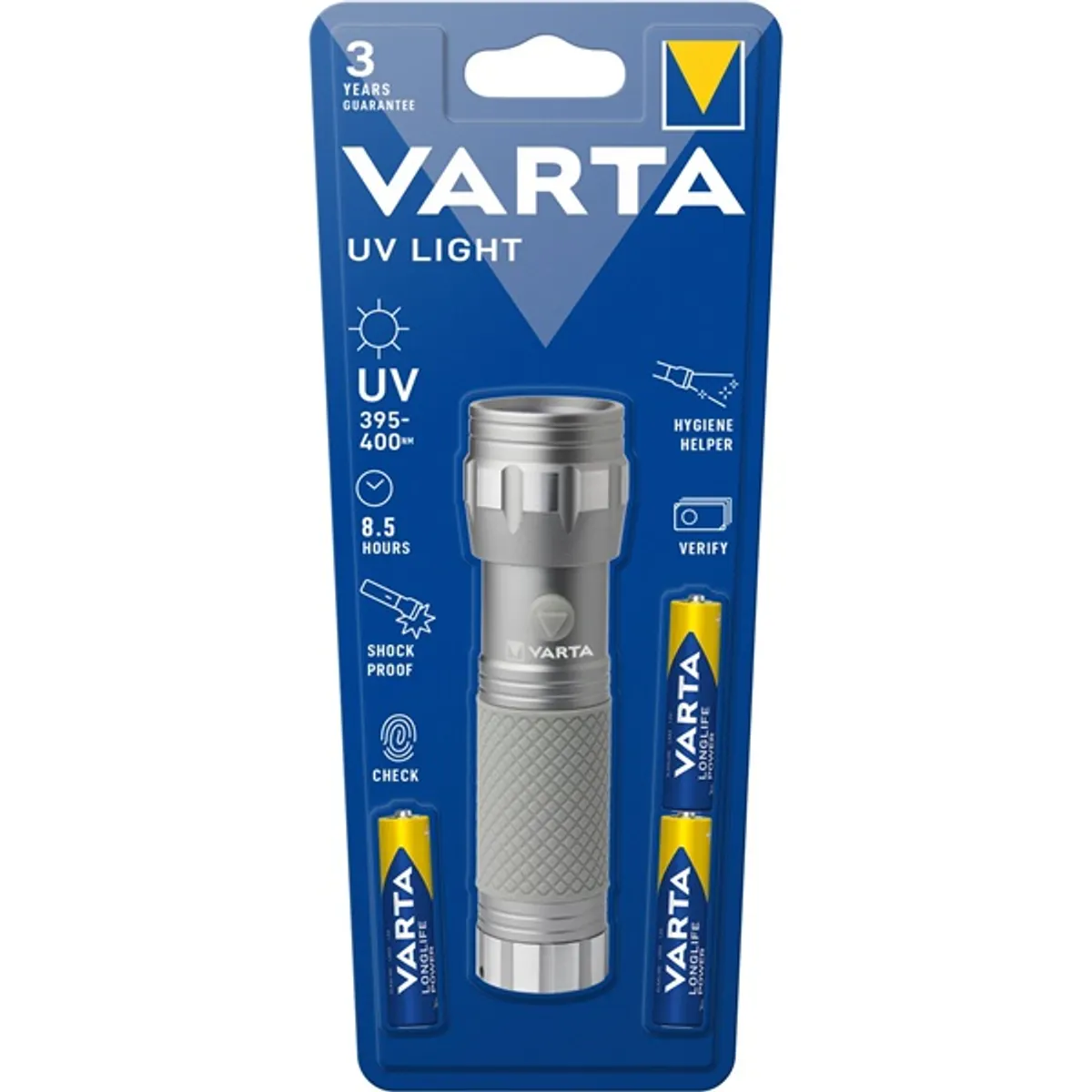 Varta 15638101421 UV LIGHT 3AAA bankjegy-vizsgáló elemlámpa #3