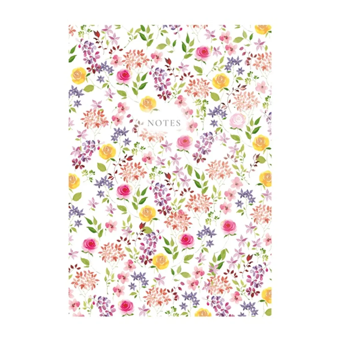 Kalendart 404 Notes found C167N A5 Flowers White élfestett jegyzetfüzet #1