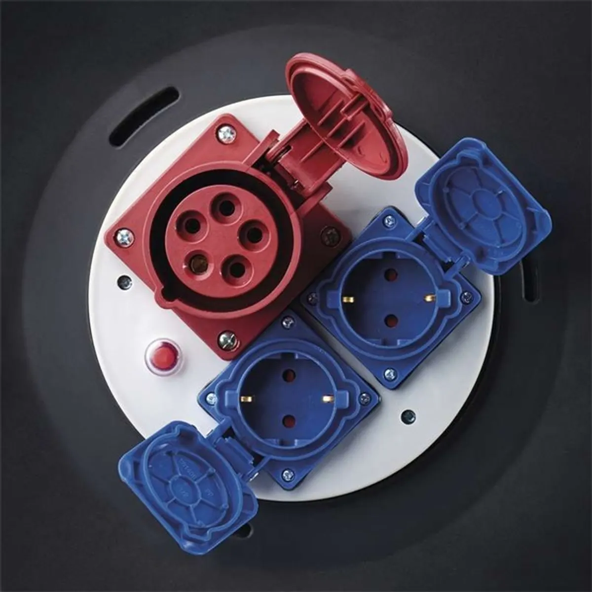 Emos P19733 kültéri IP44 kábeldob 230/400V 3x1,5mm2 33m-es kábellel #5