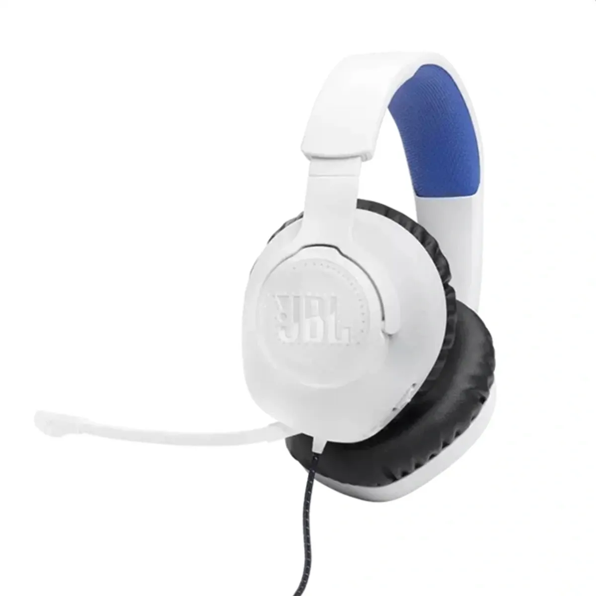 JBL Quantum 100 fehér-kék gamer headset #4