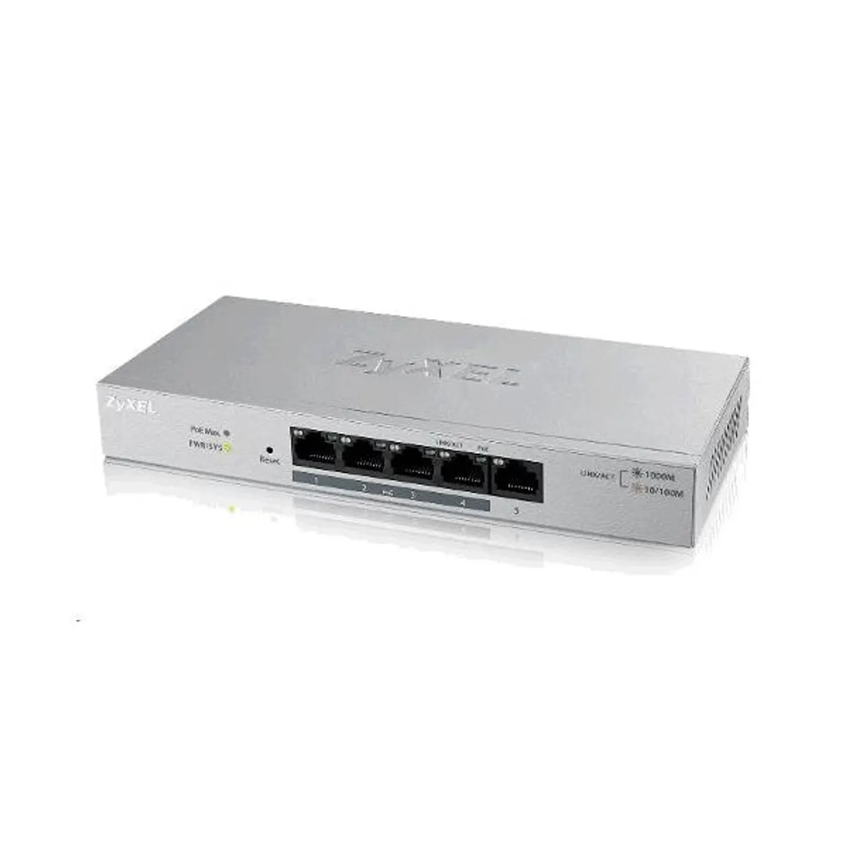 ZyXEL GS1005-HP 5port Gigabit LAN nem menedzselhető PoE+ Switch #1