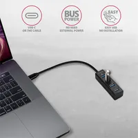 Axagon HUE-M1C 4 portos USB3.0 mini HUB #3