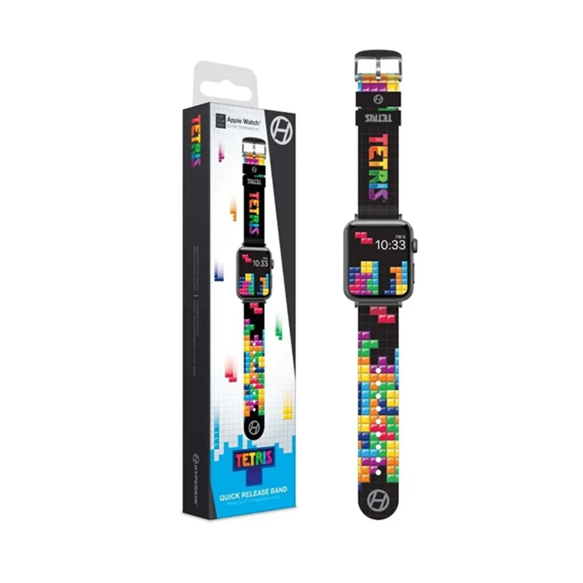 Hyperkin M07494-TS Tetris "Tetrimino Stack" 38/40/42/44mm Quick Release óraszíj #1