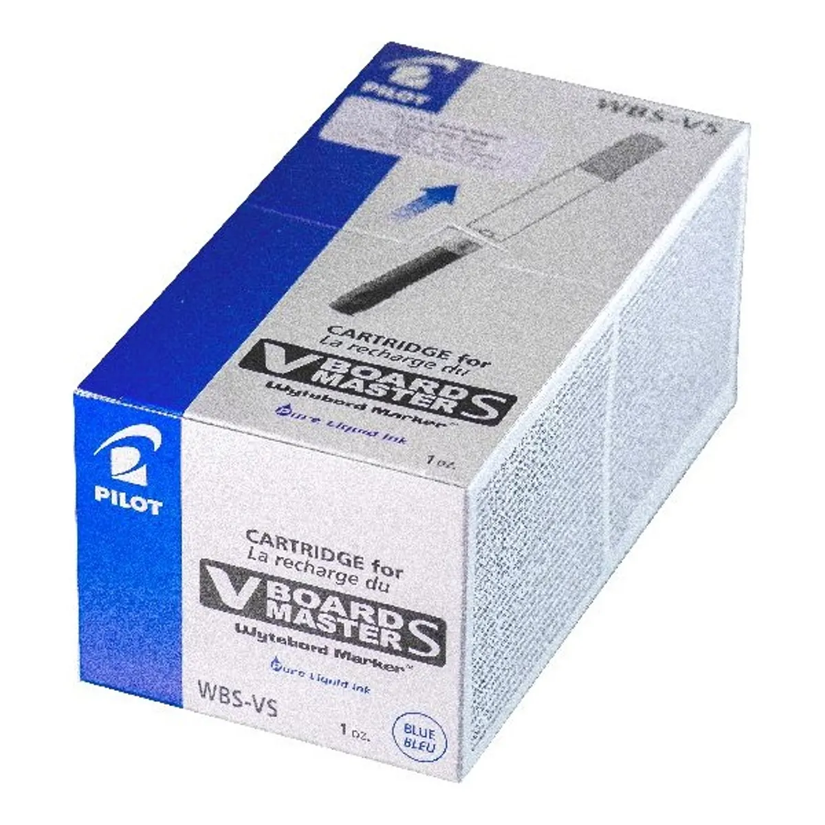 Pilot BeGreen V-Board Master S 12 db/csomag kék táblamarker betét #1