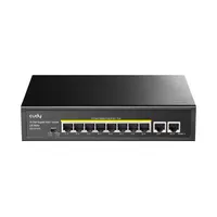 CUDY GS1010PE 8x 10/100/1000(PoE+/PoE)+2x gigabit uplink, 120W PoE switch #1