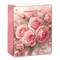 IRIS matt papírtasak rsz.rózsacsokor 31 x 42 cm