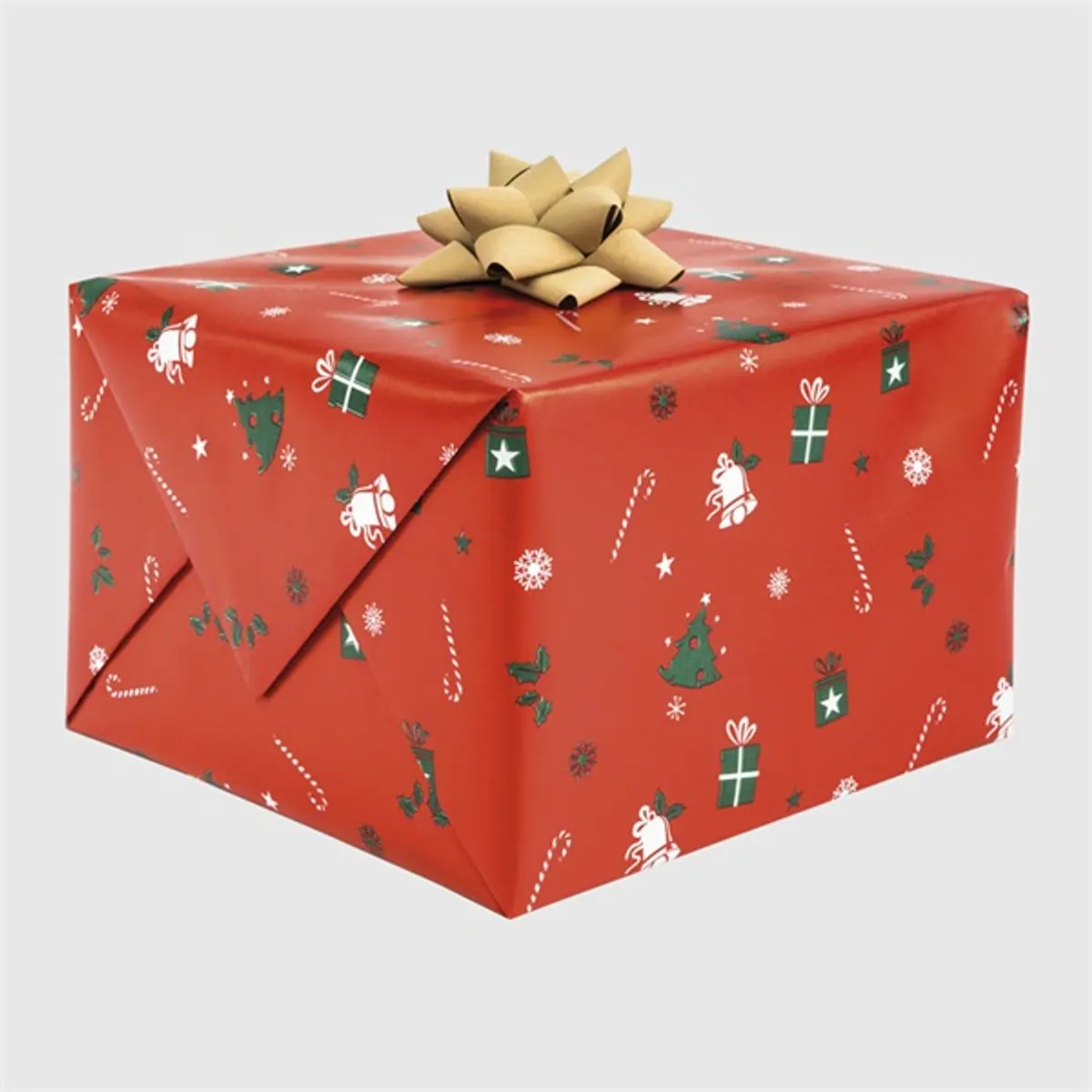 IRIS Karácsonyi tekercses csomagolópapír,  200x70cm, különböző mintákkal, 60g/m2 #1