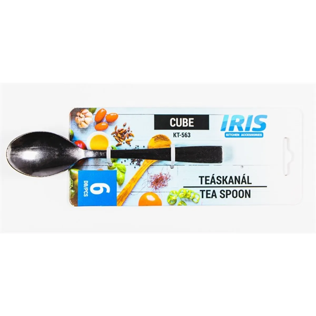IRIS KT-563 Cube 6 db-os teáskanál #2
