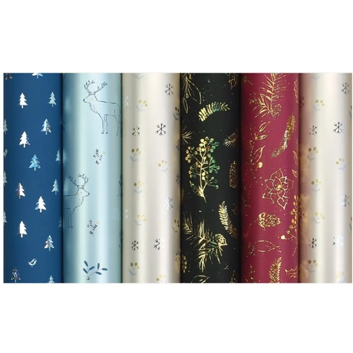 Rotolux ALASKA 0,7x1,5m metalizált és holografikus csomagolópapír #1