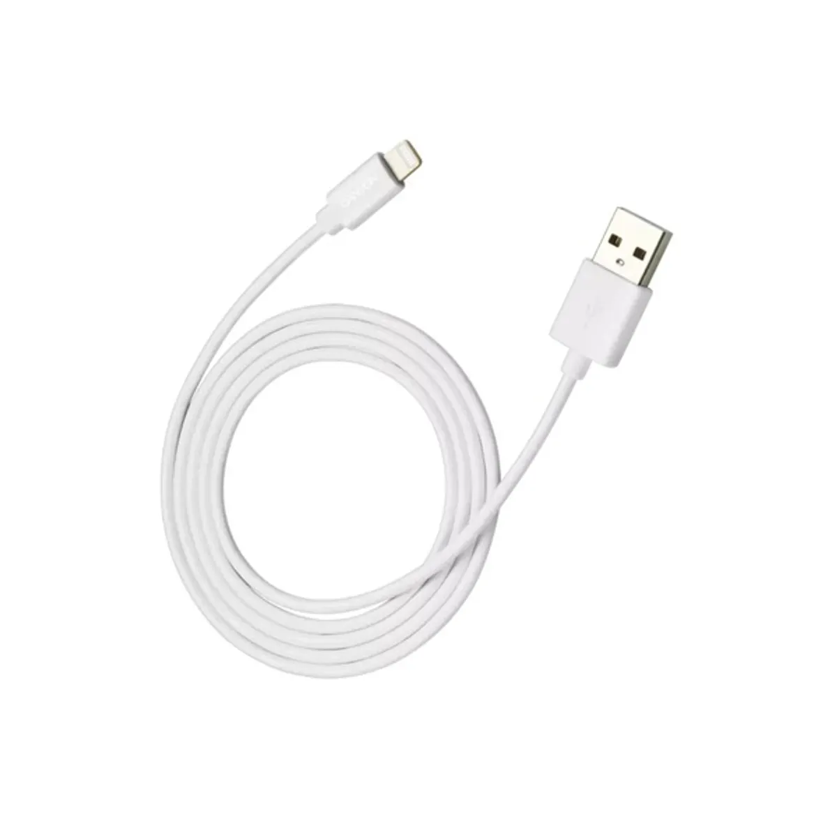 Canyon CNS-MFICAB01W 1m USB - Lightning fehér adat- és töltőkábel #1