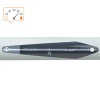 Nobo kerek hegyű, fekete 10db/cs folyékonytintás fehértábla marker #5