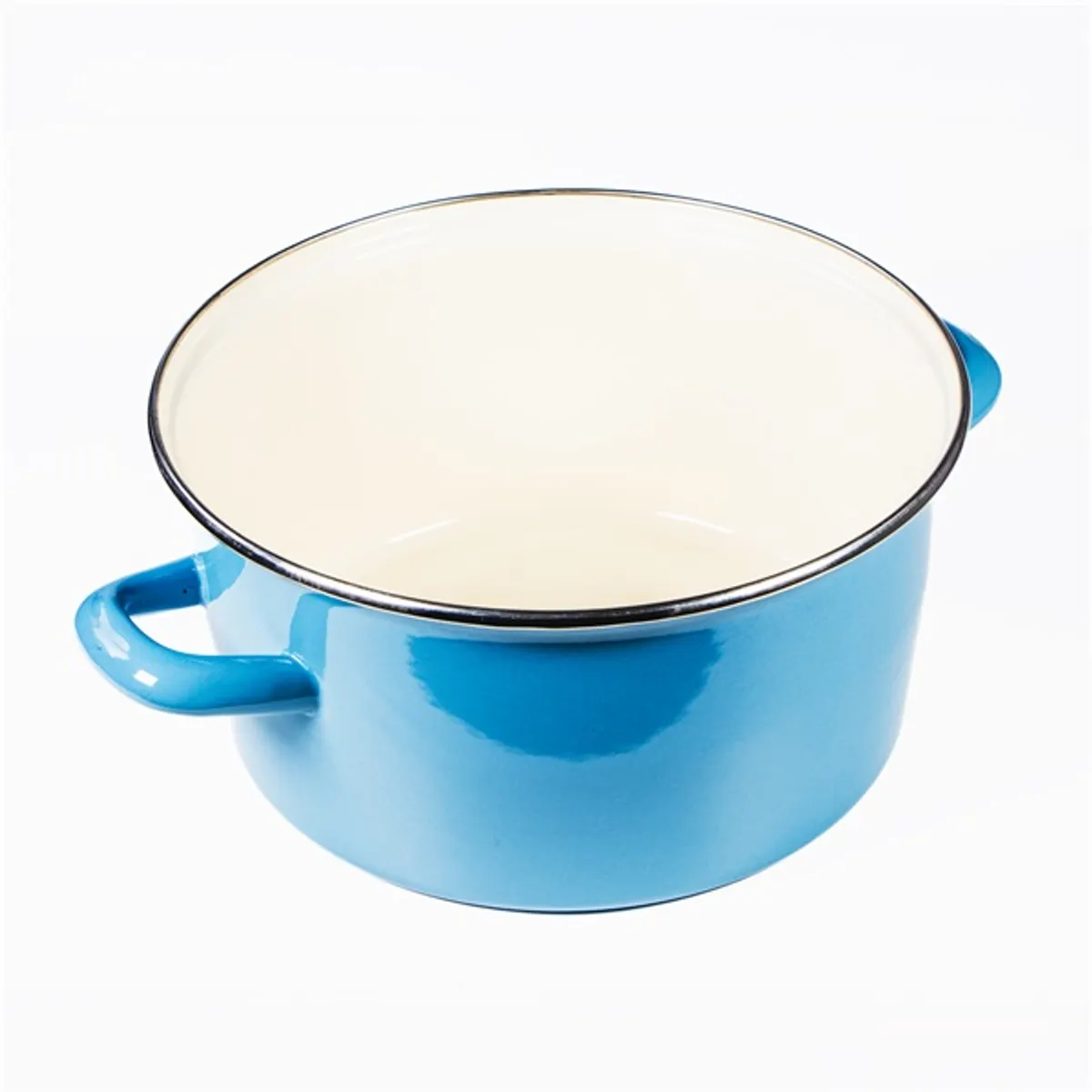 TOO LINE BLUE 3,65 literes, 22cm átmérő, 11cm magasságú lábas (fazék) üveg fedővel #3