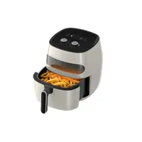 TOO AF-120W-1350 W fehér 5,2 L forrólevegős ablakos sütő (air fryer/airfryer) #2