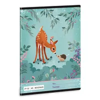 Ars Una My Secret Garden 24 (5339) A5 27-32 kockás füzet