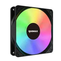 RAIDMAX X-AIR 120mm PWM RGB fekete ventilátor #2