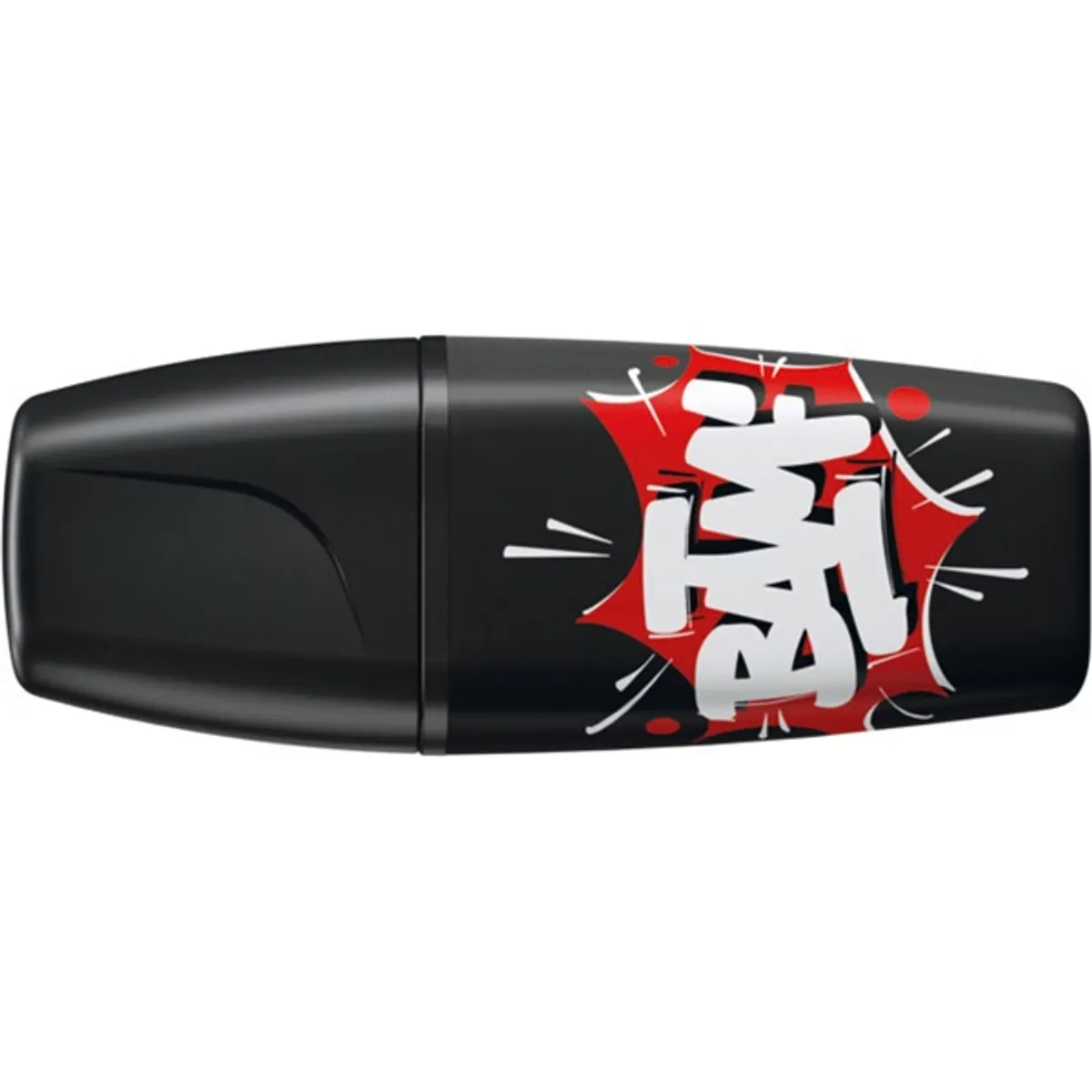 Stabilo BOSS MINI by Snooze One fekete szövegkiemelő #1