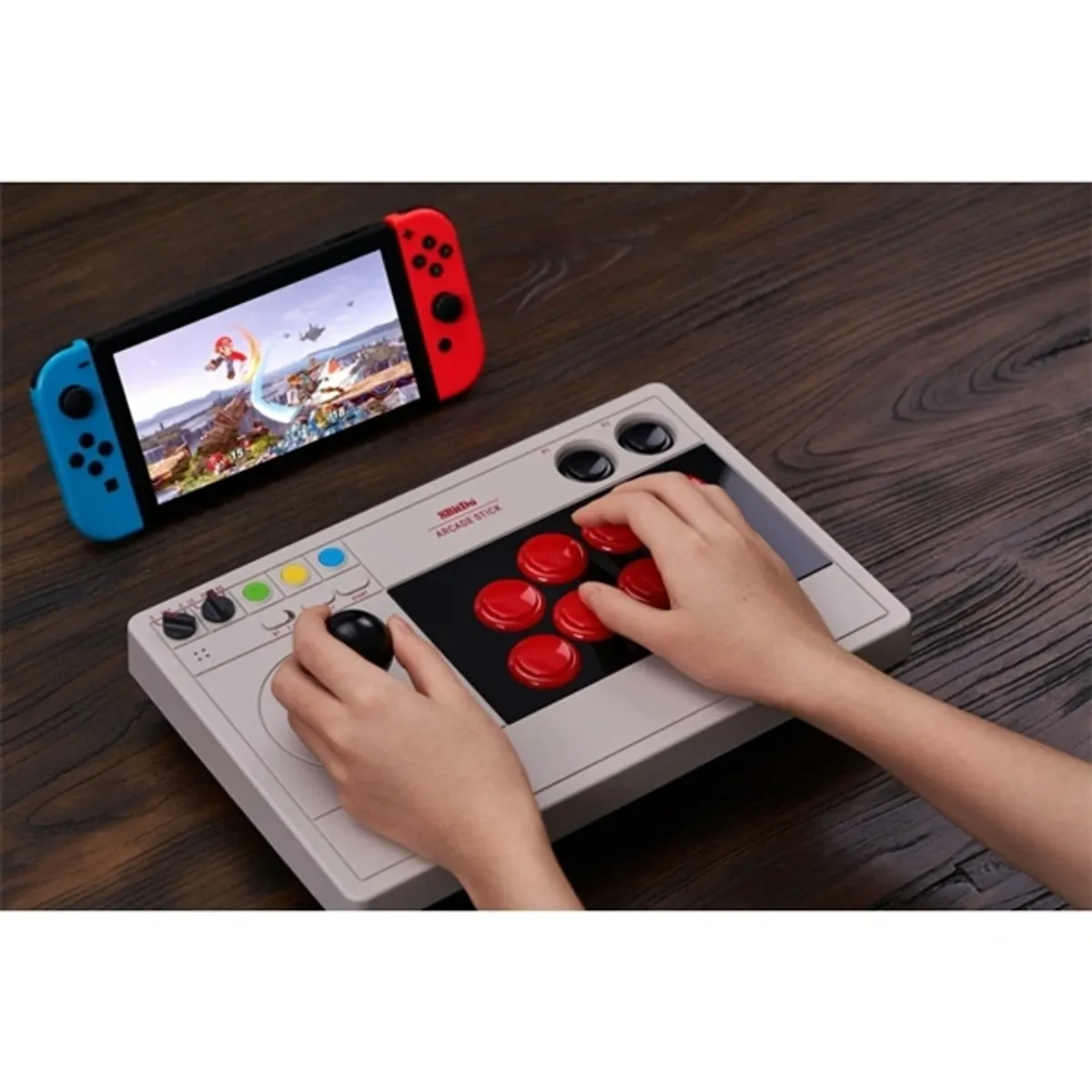 8BitDo Arcade Stick Nintendo Switch / Switch 2 / PC / Steam Classic Edition vezeték nélküli kontroller #4