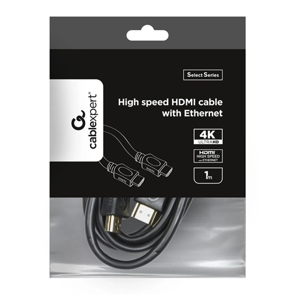 Gembird CC-HDMI4L-1M 1m HDMI 1.4 M/M fekete kábel #2