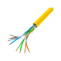 Lanberg LCU5-12CU-0305-Y Cat.5e UTP AWG24 PVC CU 305m árnyékolatlan sárga fali kábel
