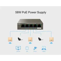 Tenda TEG1105P-4-63W 5port GbE LAN PoE (58W) switch #3