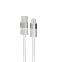 AVAX CB312 GLOWY 1m 18W USB-A - USB-C fehér gyorstöltő kábel #4