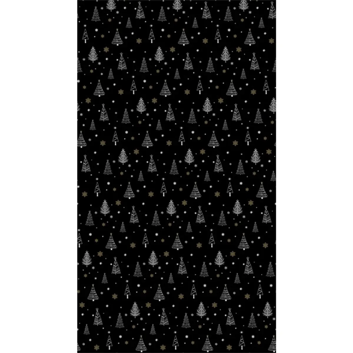 IRIS Karácsonyi tekercses csomagolópapír,  200x70cm, különböző mintákkal, 60g/m2 #5