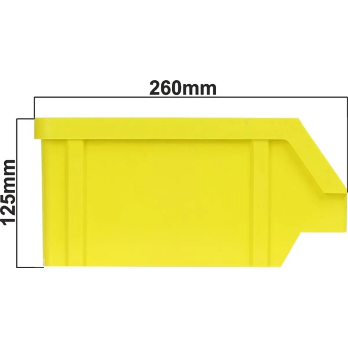 Stalflex BIN-L-Y sárga színű nagy méretű tárolódoboz #2