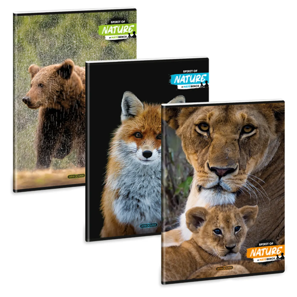 Ars Una Spirit Of Nature 24 (5422) A4 extra kapcsos kockás füzet #1