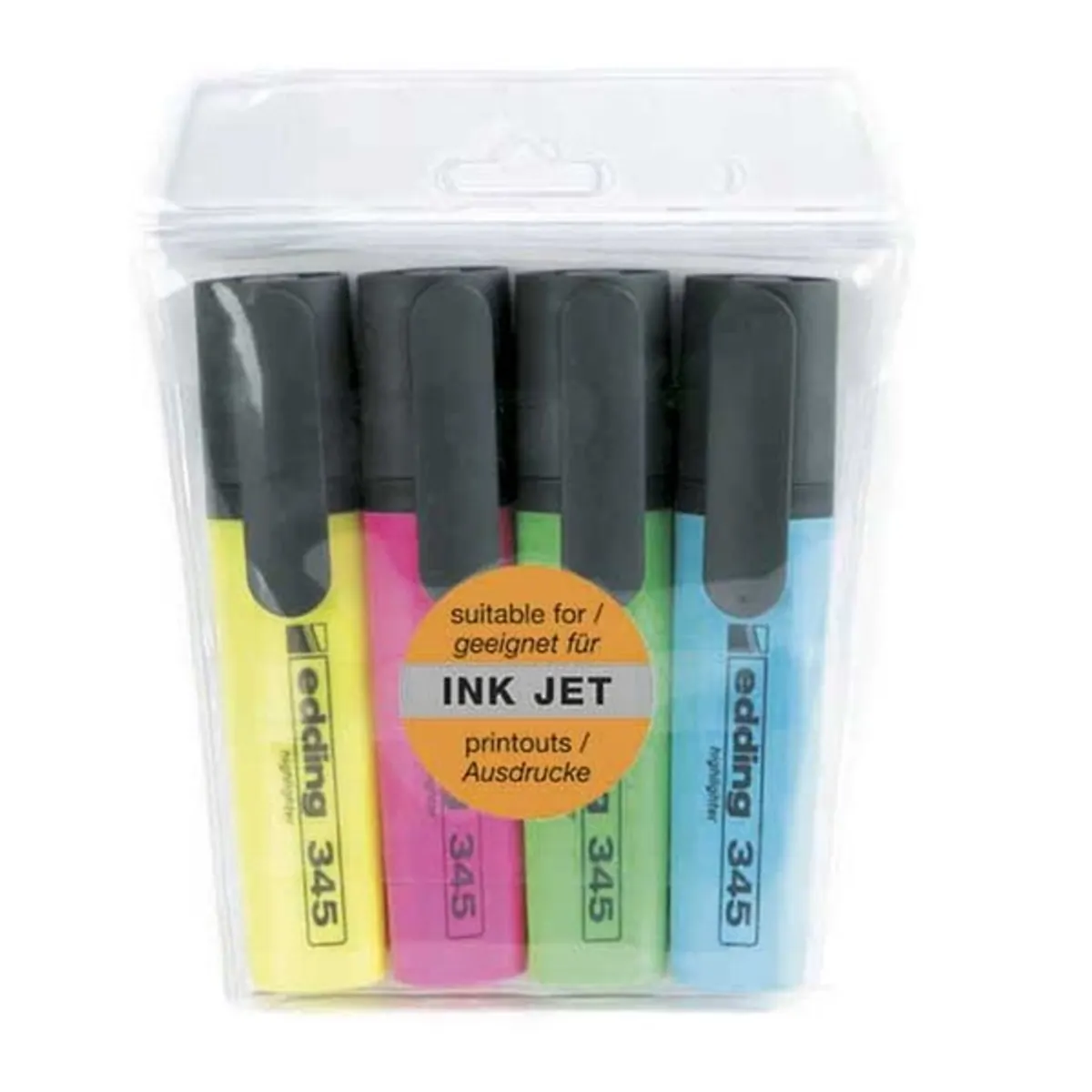 Edding 345 4db-os vegyes színű szövegkiemelő #1