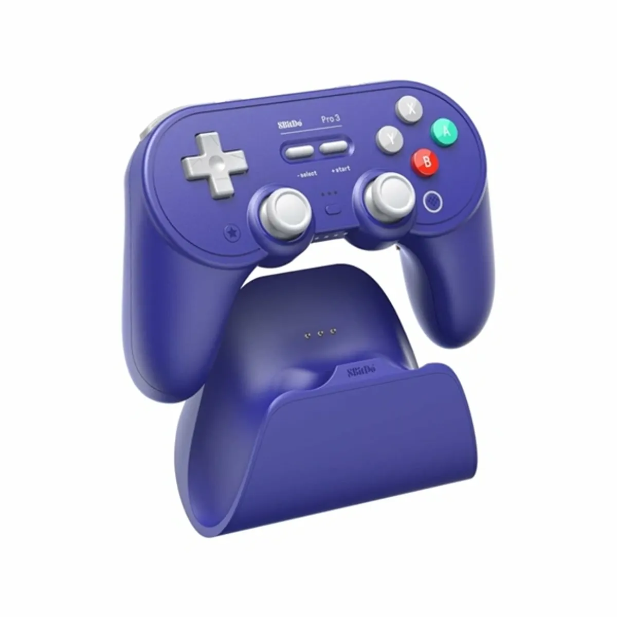8BitDo Pro 3 Nintendo Switch / Switch 2 / PC / SteamOS / Mobil TMR Joystick lila vezeték nélküli kontroller #2