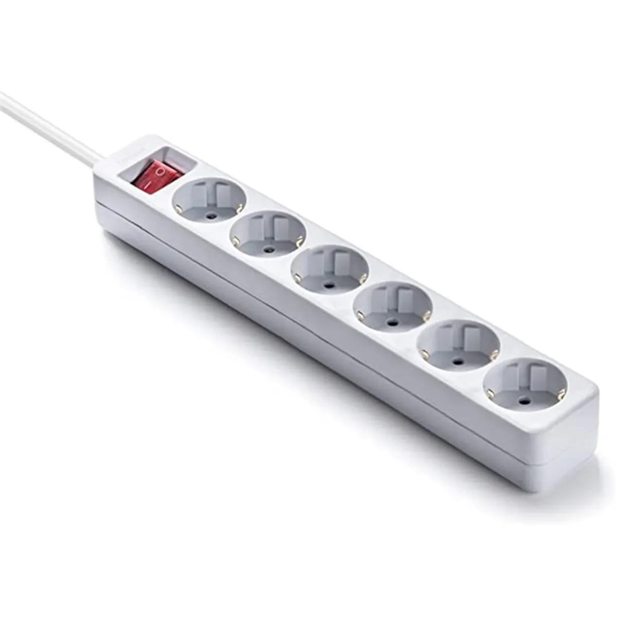 FAMATEL 9/706 vez.+kapcsoló 16A-250V 1,5m 6-os hosszabbító #1